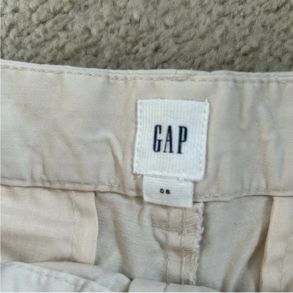 Gap 10 Inch Khaki Bermuda Shorts Women Size 6 Spring Summer Office Fall - Picture 6 of 7